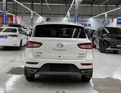 Rear view of 2017 GAC Trumpchi GS4 235T manual 2WD luxury SUV