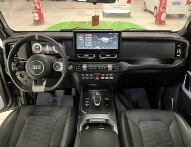 BAIC 212 T01 control panel