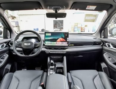 Geely Coolray 2026 interior dashboard