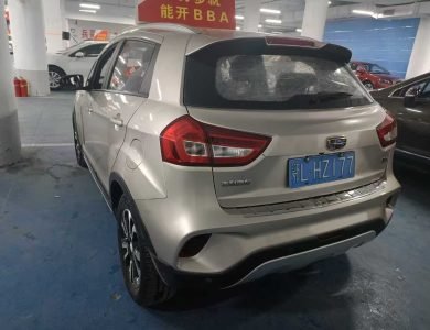 Geely Vision X3 2017 rear view SUV