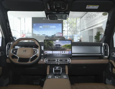 Jetour Traveller infotainment system