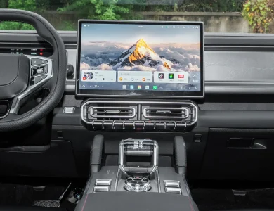 Jetour Traveller interior dashboard