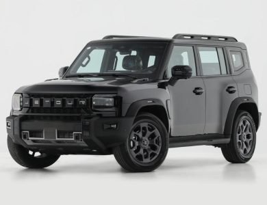 Jetour Traveller side profile SUV