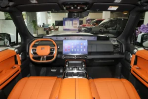 New Jetour Zongheng G700 interior