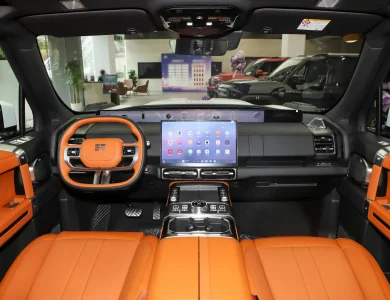 New Jetour Zongheng G700 interior