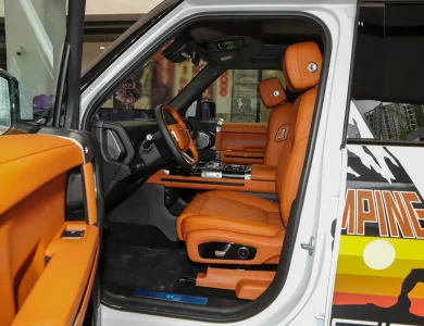 New Jetour Zongheng G700 premium seats