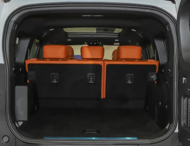 New Jetour Zongheng G700 trunk space